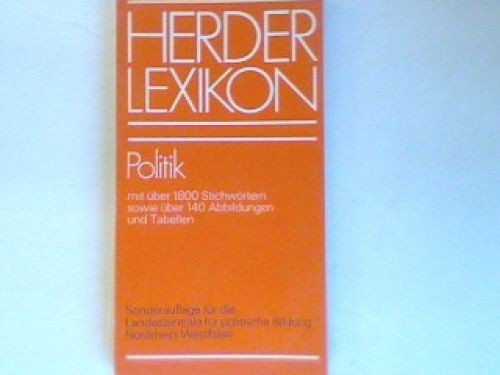 Herder lexikon politik - lexikon., mit
