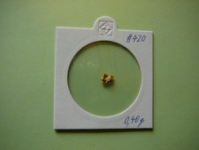 0,40 Gramm Goldnugget Nugget Gold  Australien Unikat  #420