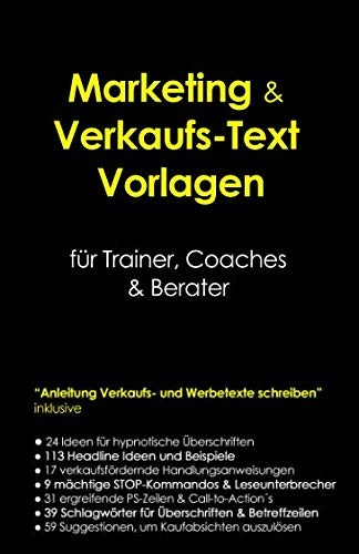 Marketing verkaufs text - marketing, verkaufs-text