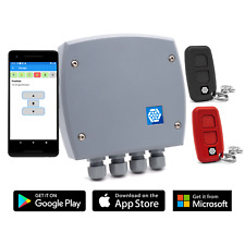 NODEMATIC ND-GC-1S WLAN Torsteuerung Set mit Funk Fernbedienung für Garagentore