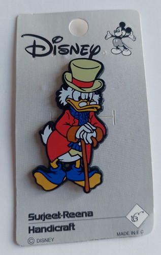 Disney dagobert duck brosche - disney,