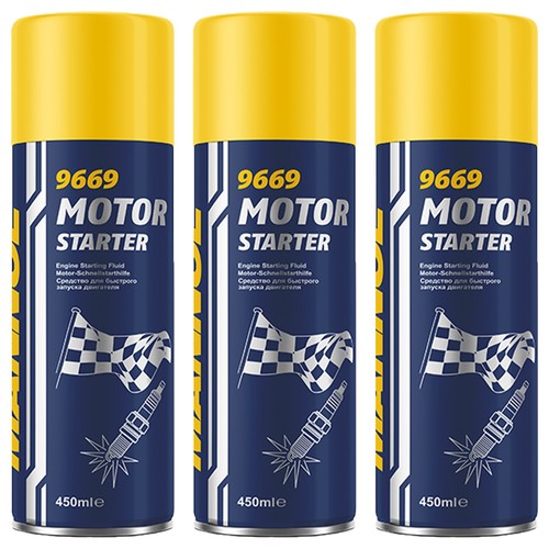 Mannol motor starter spray - 3x,