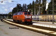 Original Dia: Diesellokomotive  Baureihe 218 466-1 der Deutschen Bundesbahn DB