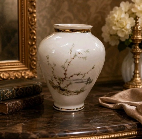 Edle vintage porzellanvase - edle, vintage-porzellanvase