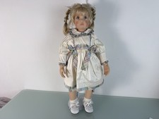 W.P.M Puppe Hildegard Günzel Vinyl Puppe 63 cm. Top Zustand 