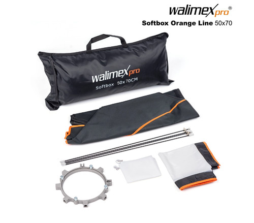 Walimex pro softbox orange - softbox,