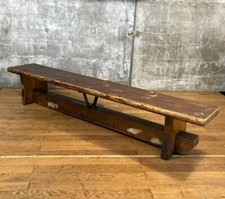 Vintage Umkleidebank #2 | Massivholz Blumenbank | Kinderbank | wohnfertig | 20er