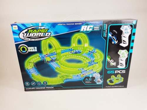 Glow the dark rennbahn set - glow,