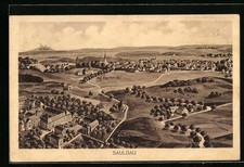 Ansichtskarte saulgau - ansichtskarte,