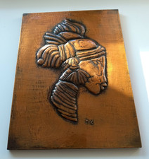 Kupfer-Bild (Blech) auf