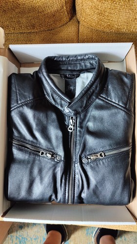 Lederjacke herren schwarz - lederjacke, gr