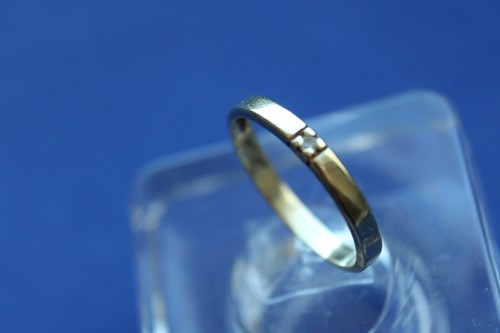 Gold ring 585 diamant - ring, 14