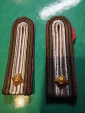 DDR NVA Dienstgrad Schulterklappen Panzer-Truppe Fähnrich