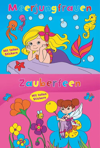 Ausmalposter 10 zauberfeen - 10,