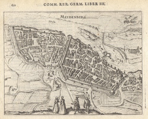 Magdeburg gesamtansicht - magdeburg,