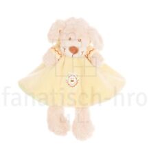 Nicotoy Schmusetuch Hund mit Kapuze Baby Kuscheltuch rundlich dog Simba Toys
