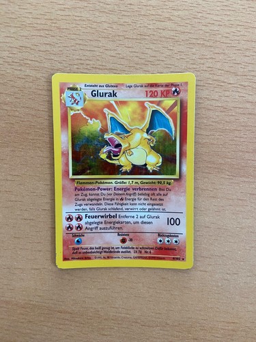 Pokemon karte holo glurak - -,