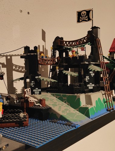 Lego 6273 pirateninsel - lego, rock