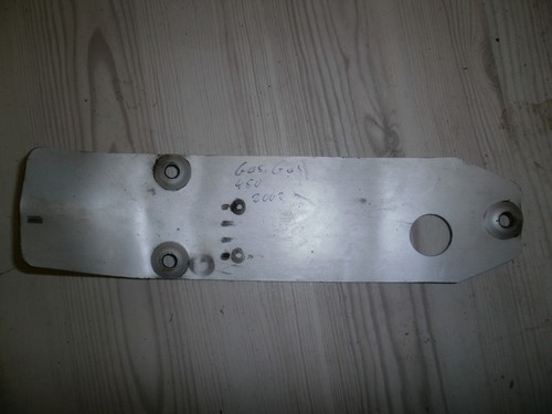 Motorbodenschutzplatte für