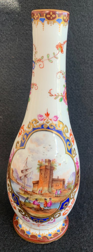 Meissen vase mit - meissen,,