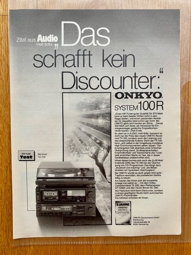 Onkyo hifi system - hifi, 100
