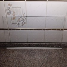 Glasplatte Einlegeboden Glasboden für Miele Kühlschrank 47,5 x 27 cm