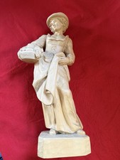 Holzfigur Dame Oberbayern Holz
