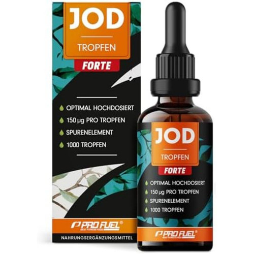 Jod tropfen forte - tropfen, 1000x
