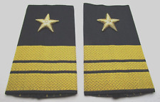 Rangabzeichen Marine Kapitänleutnant gold/blau Schulter Klappen Schlaufen