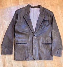 Lederjanker Trachten Jacke mit