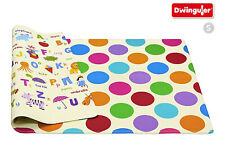 DWINGULER Krabbelmatte Bunte Punkte 140x100cm