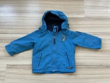 Kinder - Jacke - Blau - Kapuze- Staccato- Gr. 80