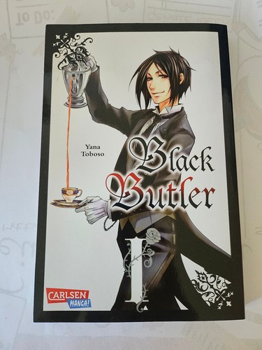 Black butler yana toboso - black, 1