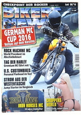 BIKERS NEWS 37. Jahrgang Heft 410 Juni 06/16