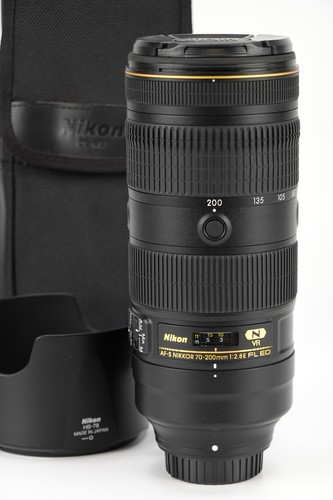 Nikon nikkor 70 200mm - af-s,