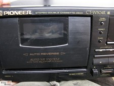 Pioneer Stereo Double Cassette Tape Deck CT-W504R Kassettendeck Top