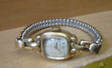 Uroga 17 Rubis Damenuhr 20 Mikron z.aufziehen ,funktioniert "Gebraucht(AND-168)