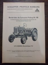 Schlepper Prüffeld Marburg