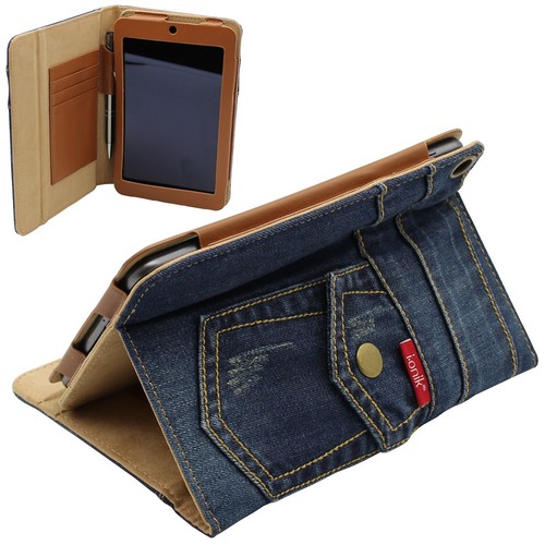 Onik tablet flip case jeans - case,