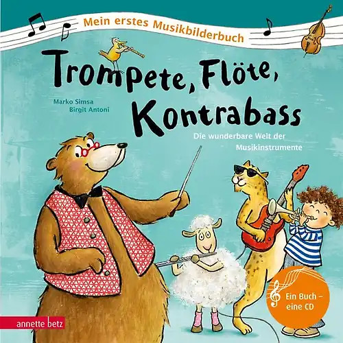 Trompete flöte kontrabass - trompete,,