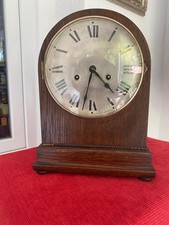 Alte HAC Kaminuhr Tischuhr Deutschland Hamburg Amerikanische Uhrenfabrik