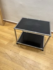 USM Haller Beistelltisch Tisch Druckertisch RAL 9011 Graphitschwarz 50 X 38 X 40