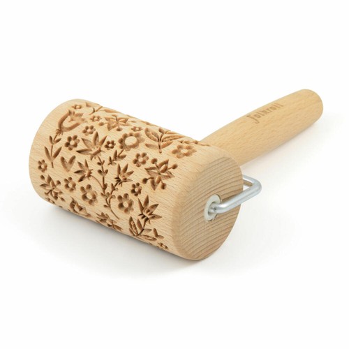 Folkroll teigrolle flower - teigrolle,