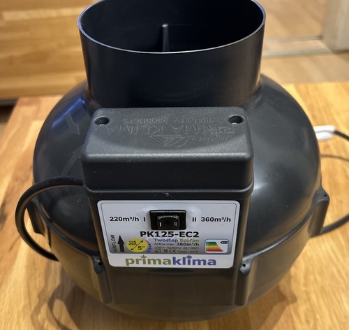 Prima klima 125 ec2 - pk, 125mm