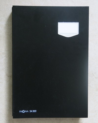 Unterschriftenmappe schwarz