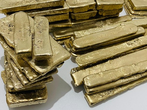 2000 gramm schrott goldbarren - schrott,