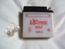 LICENCE Motorrad NSU MAX,Roller,Batterie 6 Volt,7 Ah,B39-6,6N7-1,OHNE SÄUREPACK