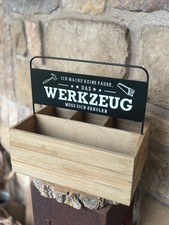 Holzbox Werkzeugkiste Holzdeko