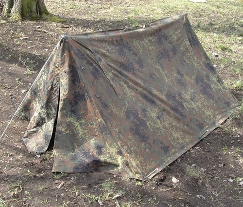 Bundeswehr zeltbahn zelt - bundeswehr,