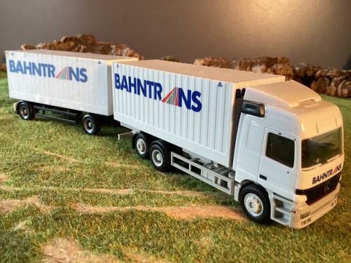 Herpa lkw hängerzug bahntrans - lkw,